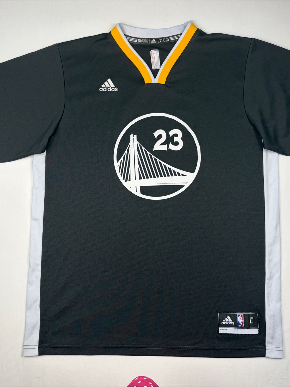 Adidas Golden State Warriors Draymond Green #23 Short Sleeve Jersey